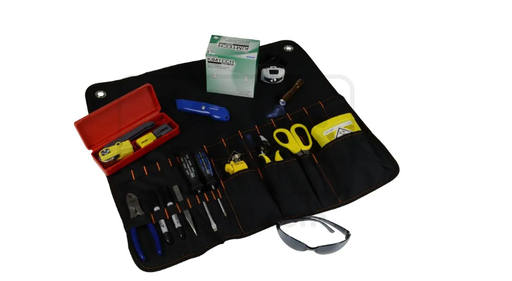 Fiber Splicer's Kit No.1 in Mills Tool Roll